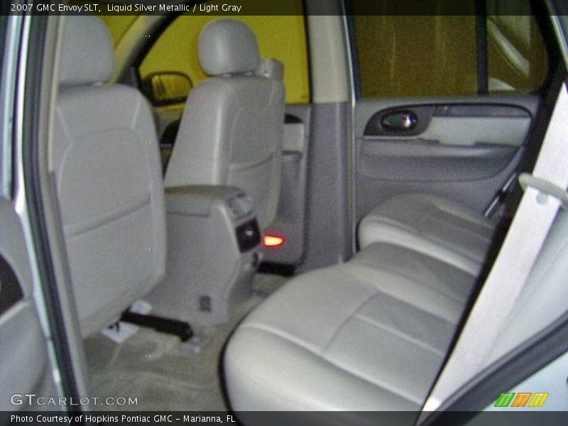 Liquid Silver Metallic / Light Gray 2007 GMC Envoy SLT