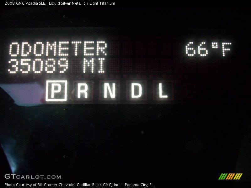 Liquid Silver Metallic / Light Titanium 2008 GMC Acadia SLE