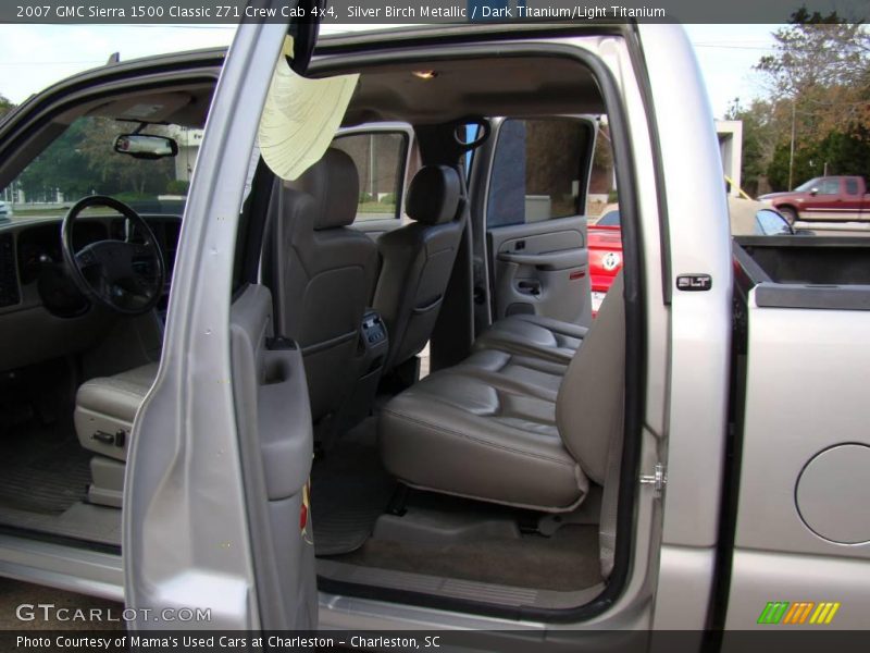 Silver Birch Metallic / Dark Titanium/Light Titanium 2007 GMC Sierra 1500 Classic Z71 Crew Cab 4x4