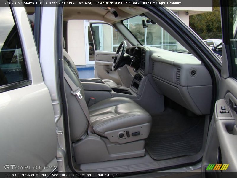 Silver Birch Metallic / Dark Titanium/Light Titanium 2007 GMC Sierra 1500 Classic Z71 Crew Cab 4x4