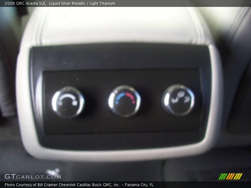 Liquid Silver Metallic / Light Titanium 2008 GMC Acadia SLE