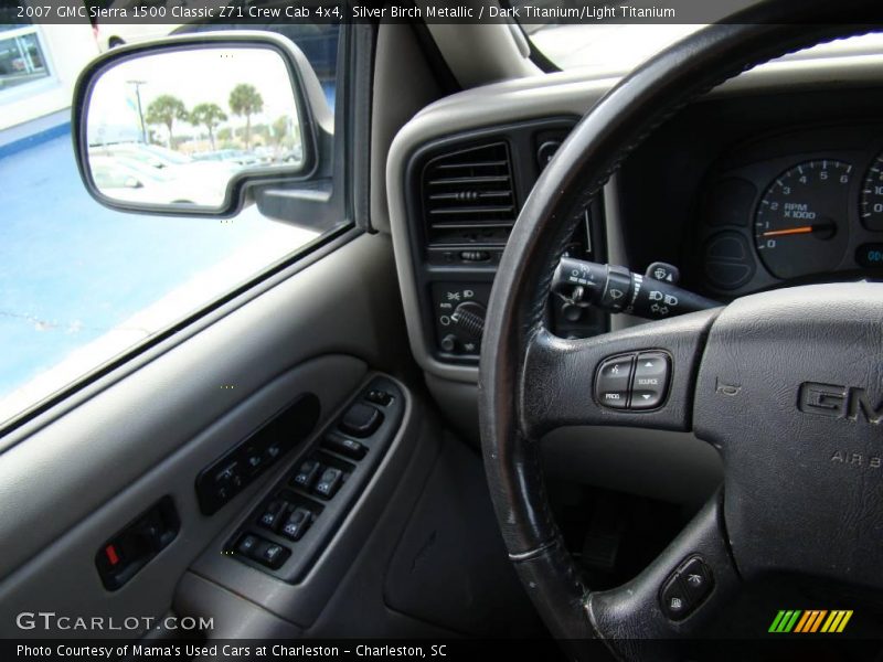 Silver Birch Metallic / Dark Titanium/Light Titanium 2007 GMC Sierra 1500 Classic Z71 Crew Cab 4x4