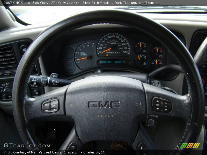 Silver Birch Metallic / Dark Titanium/Light Titanium 2007 GMC Sierra 1500 Classic Z71 Crew Cab 4x4