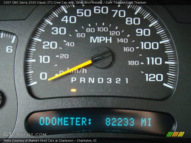 Silver Birch Metallic / Dark Titanium/Light Titanium 2007 GMC Sierra 1500 Classic Z71 Crew Cab 4x4