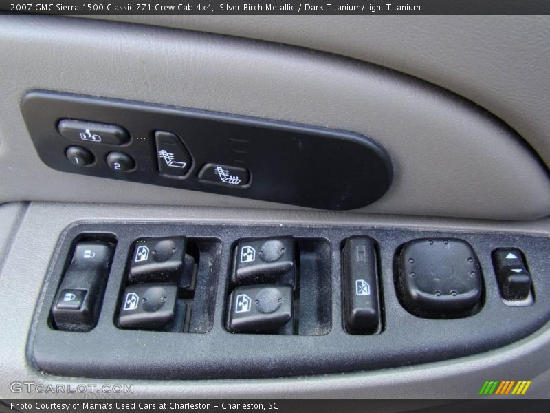Silver Birch Metallic / Dark Titanium/Light Titanium 2007 GMC Sierra 1500 Classic Z71 Crew Cab 4x4