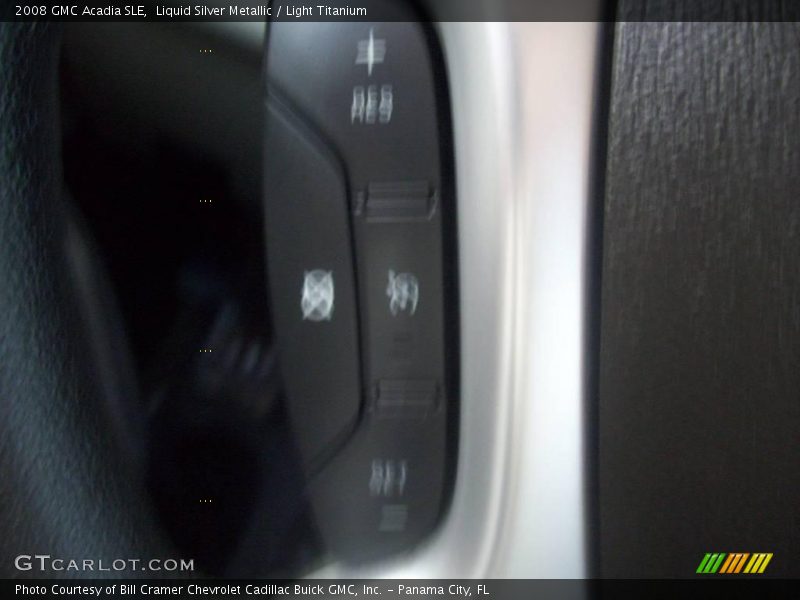 Liquid Silver Metallic / Light Titanium 2008 GMC Acadia SLE