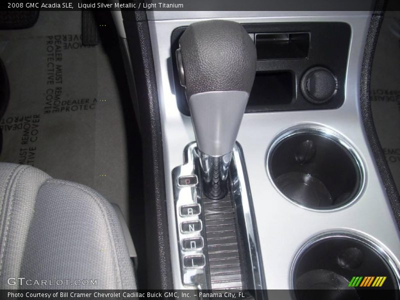 Liquid Silver Metallic / Light Titanium 2008 GMC Acadia SLE