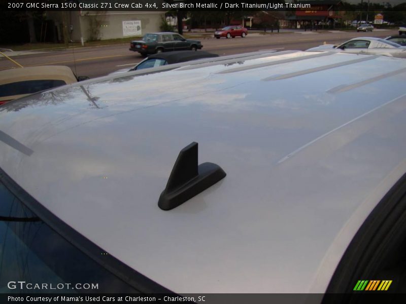 Silver Birch Metallic / Dark Titanium/Light Titanium 2007 GMC Sierra 1500 Classic Z71 Crew Cab 4x4