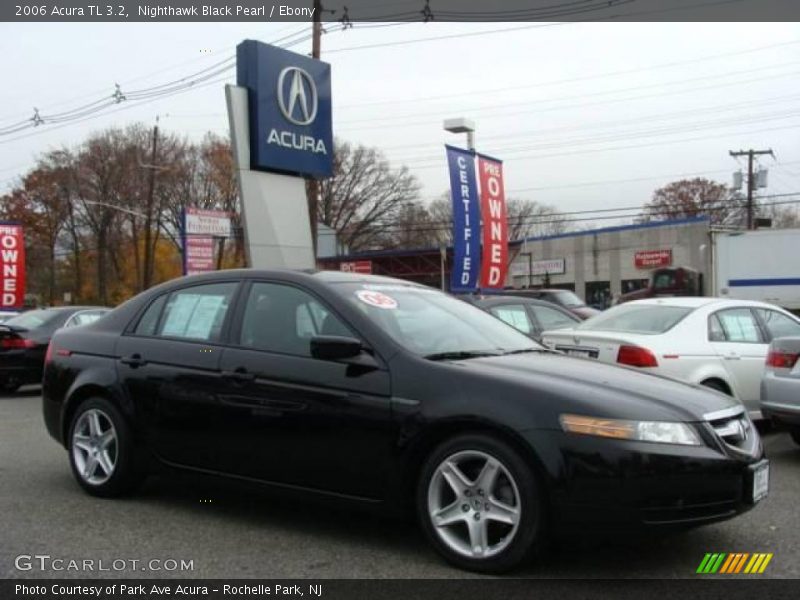 Nighthawk Black Pearl / Ebony 2006 Acura TL 3.2