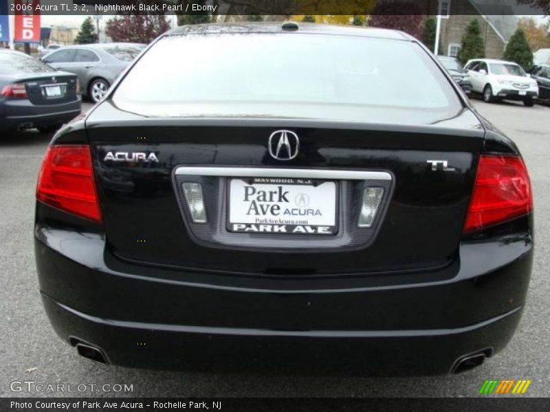 Nighthawk Black Pearl / Ebony 2006 Acura TL 3.2