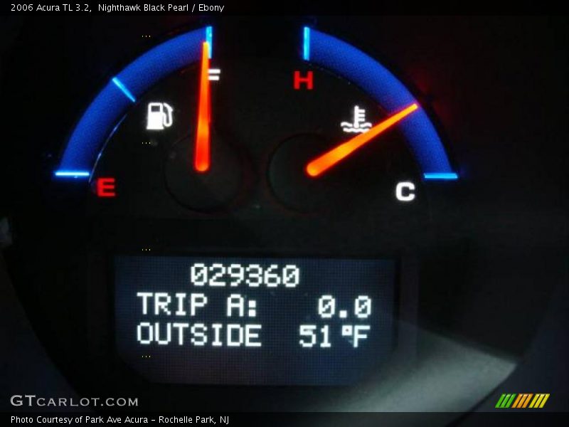 Nighthawk Black Pearl / Ebony 2006 Acura TL 3.2
