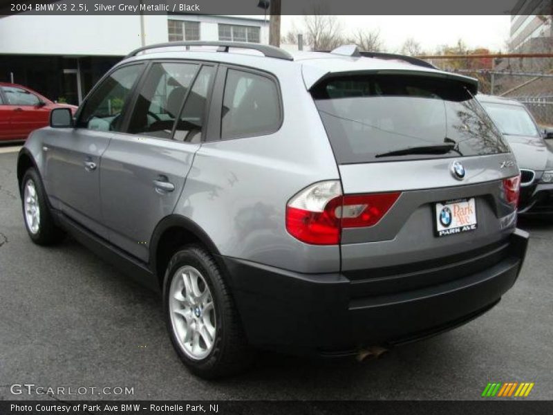 Silver Grey Metallic / Black 2004 BMW X3 2.5i