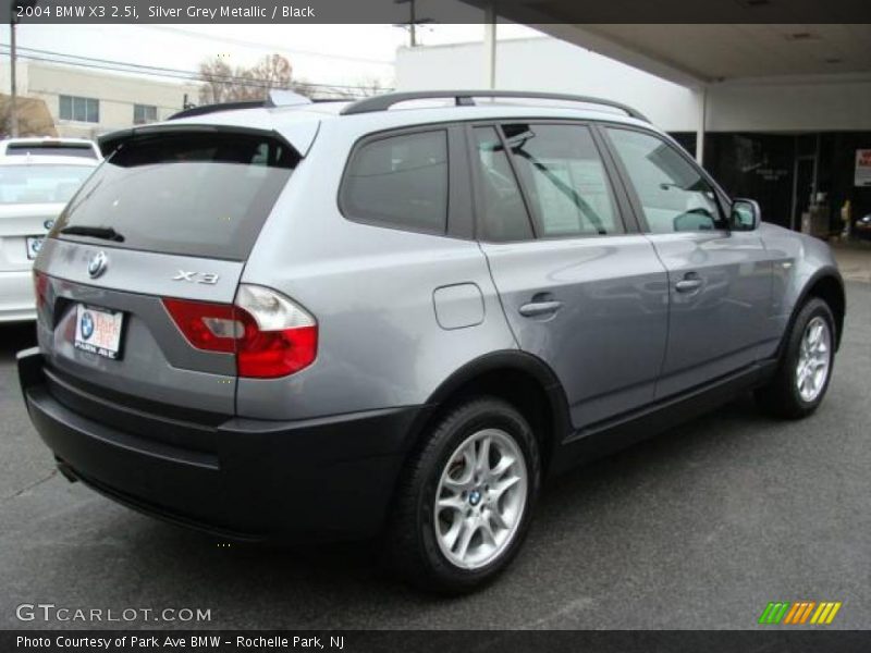 Silver Grey Metallic / Black 2004 BMW X3 2.5i
