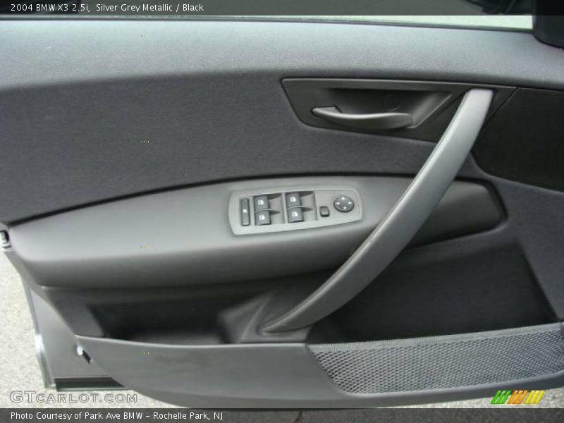 Silver Grey Metallic / Black 2004 BMW X3 2.5i