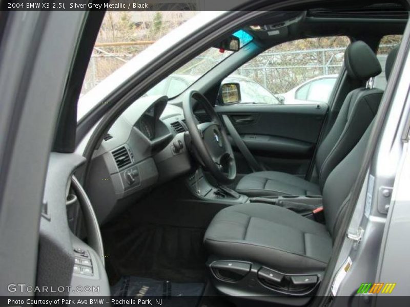 Silver Grey Metallic / Black 2004 BMW X3 2.5i