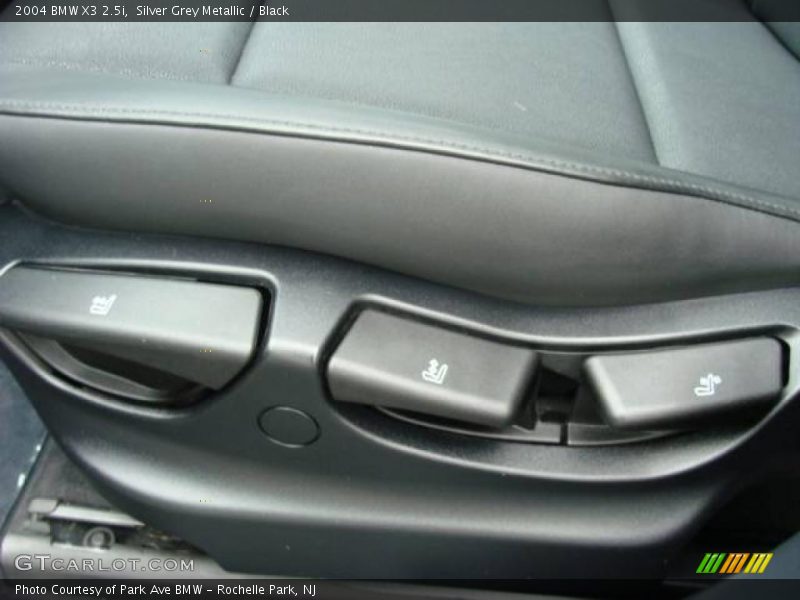 Silver Grey Metallic / Black 2004 BMW X3 2.5i