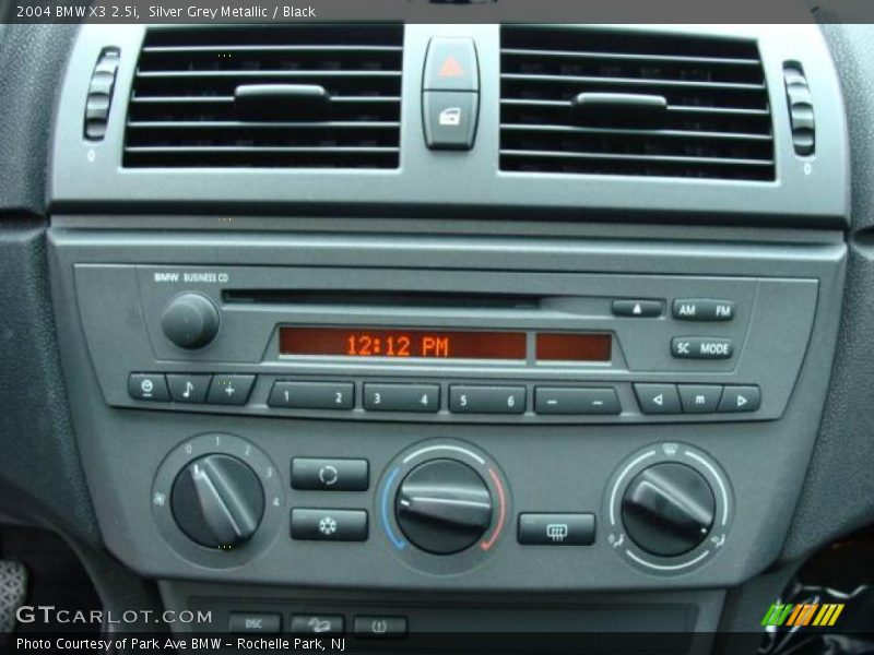 Silver Grey Metallic / Black 2004 BMW X3 2.5i