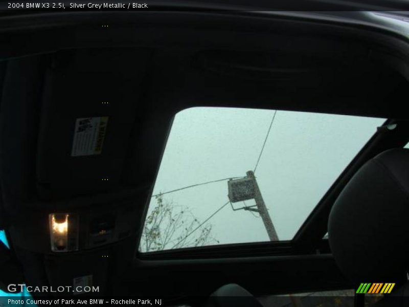 Silver Grey Metallic / Black 2004 BMW X3 2.5i