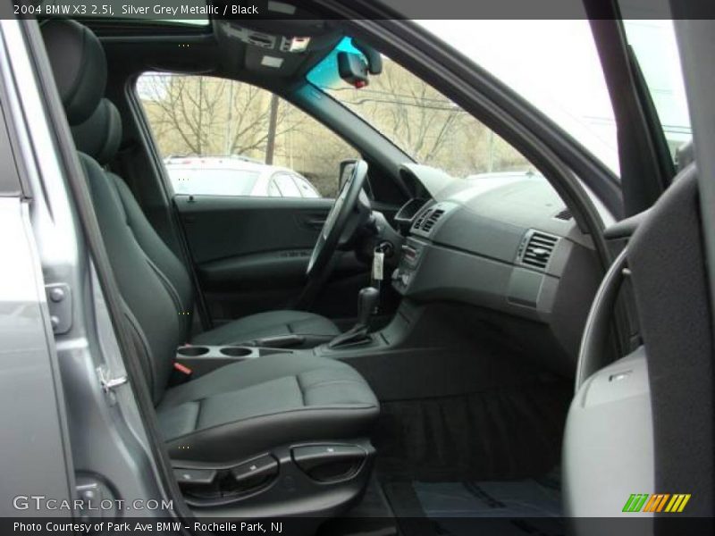 Silver Grey Metallic / Black 2004 BMW X3 2.5i