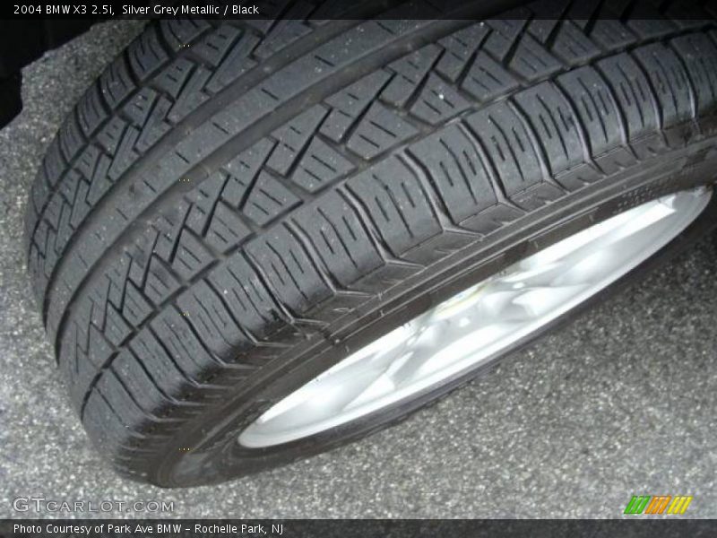 Silver Grey Metallic / Black 2004 BMW X3 2.5i