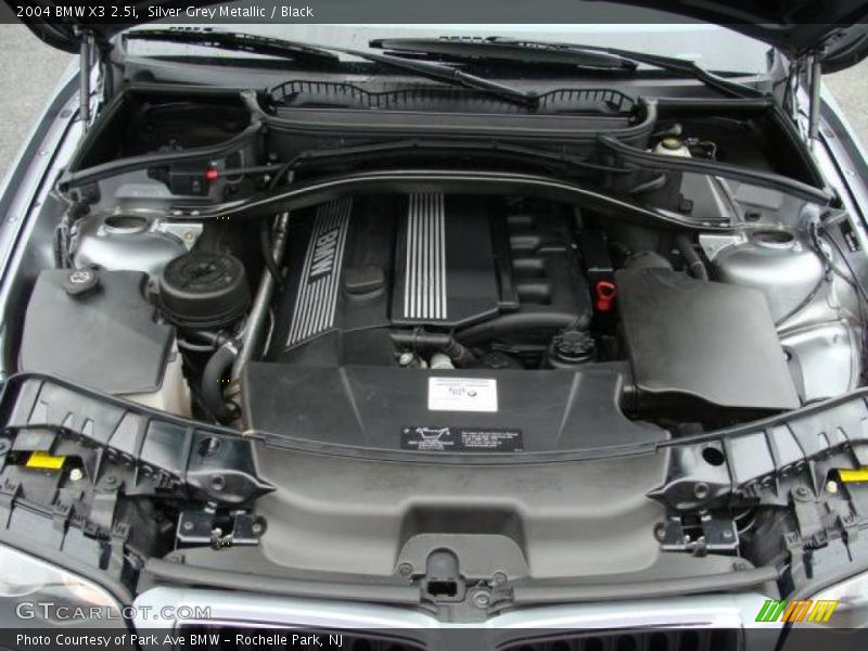 Silver Grey Metallic / Black 2004 BMW X3 2.5i