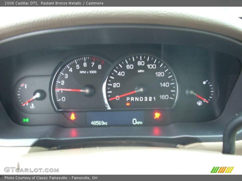 Radiant Bronze Metallic / Cashmere 2006 Cadillac DTS