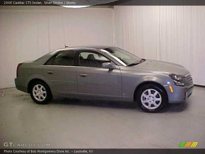 Silver Smoke / Ebony 2006 Cadillac CTS Sedan