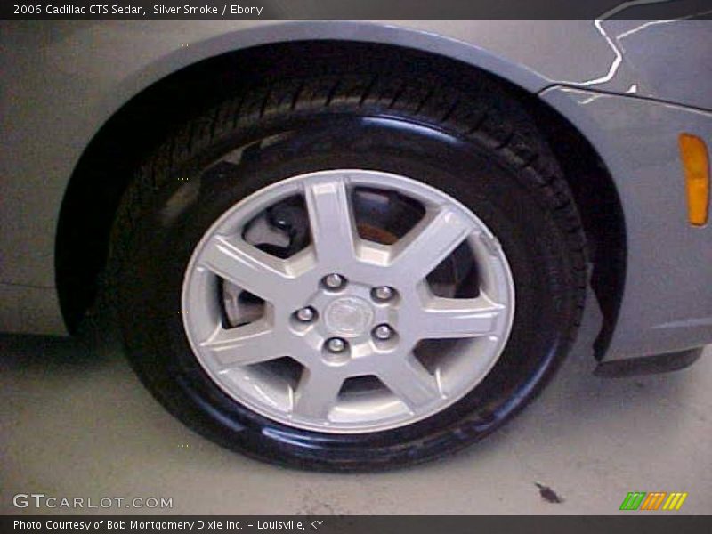 Silver Smoke / Ebony 2006 Cadillac CTS Sedan