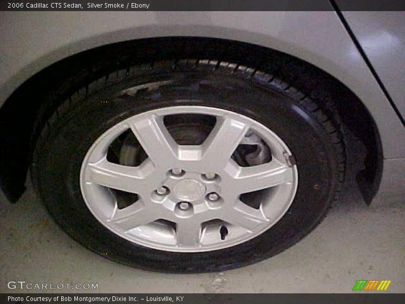 Silver Smoke / Ebony 2006 Cadillac CTS Sedan