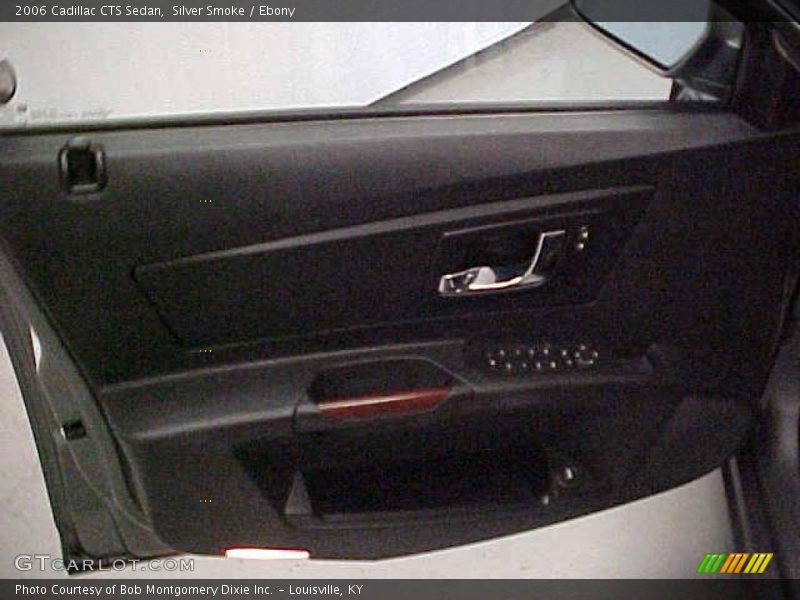Silver Smoke / Ebony 2006 Cadillac CTS Sedan