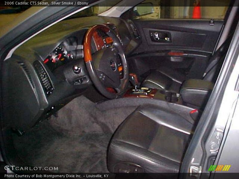 Silver Smoke / Ebony 2006 Cadillac CTS Sedan