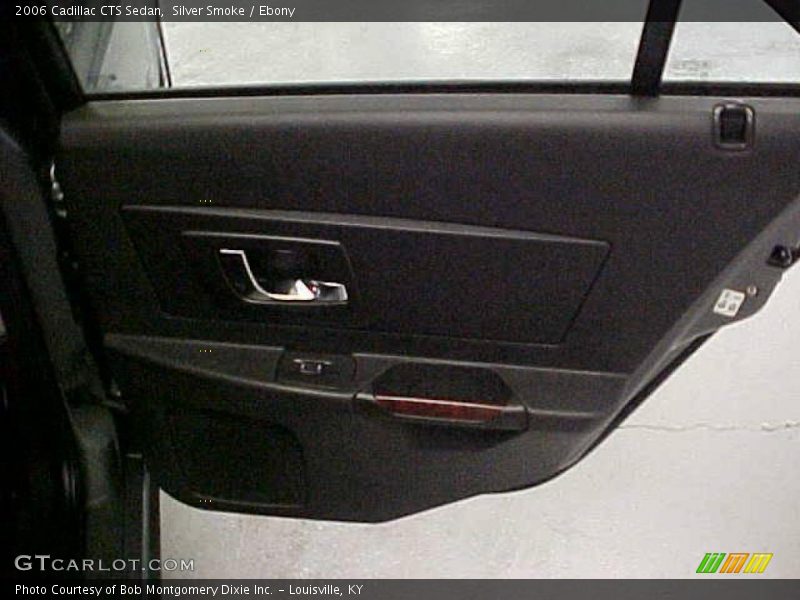 Silver Smoke / Ebony 2006 Cadillac CTS Sedan
