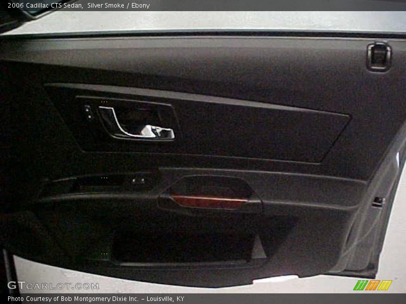Silver Smoke / Ebony 2006 Cadillac CTS Sedan
