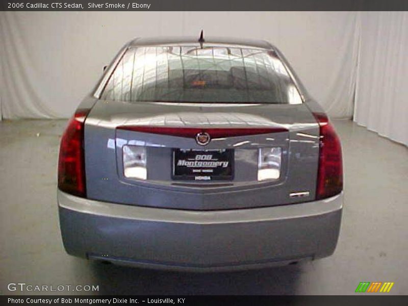 Silver Smoke / Ebony 2006 Cadillac CTS Sedan