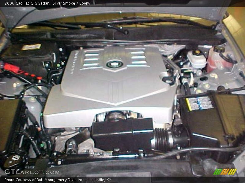 Silver Smoke / Ebony 2006 Cadillac CTS Sedan