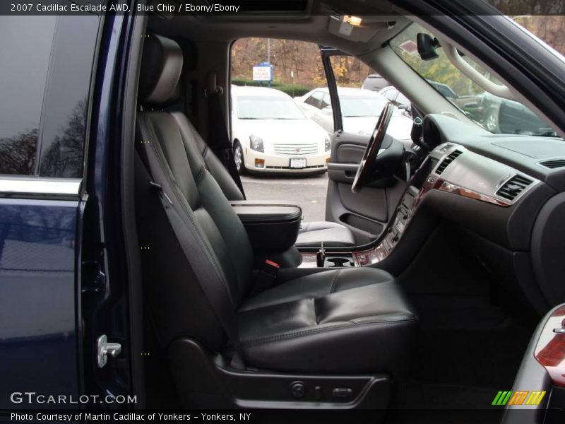 Blue Chip / Ebony/Ebony 2007 Cadillac Escalade AWD