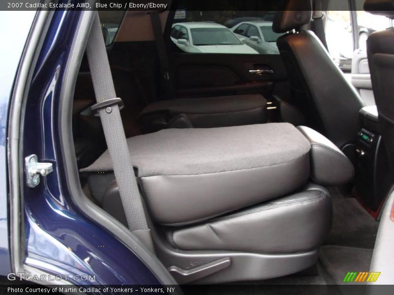 Blue Chip / Ebony/Ebony 2007 Cadillac Escalade AWD