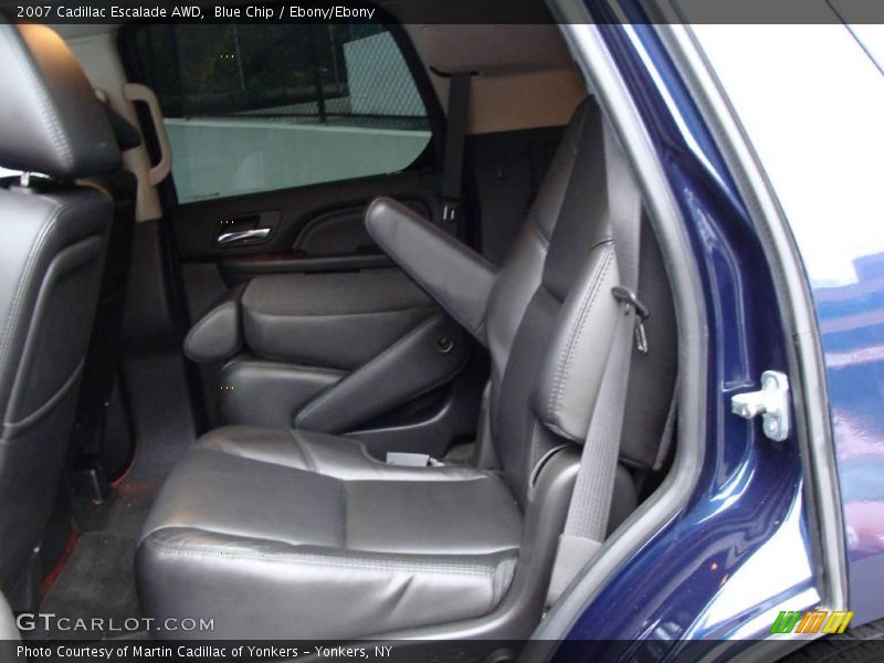 Blue Chip / Ebony/Ebony 2007 Cadillac Escalade AWD