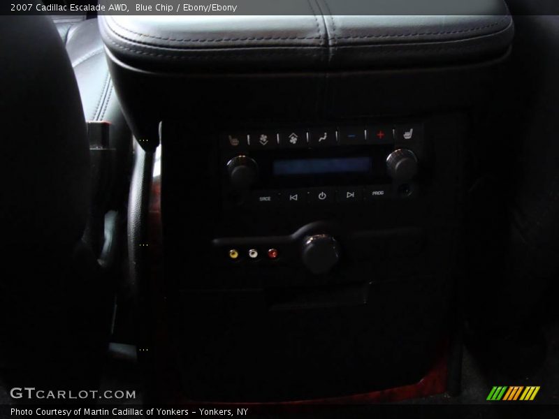 Blue Chip / Ebony/Ebony 2007 Cadillac Escalade AWD
