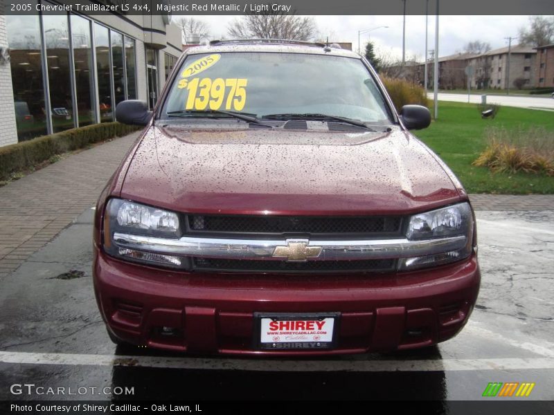 Majestic Red Metallic / Light Gray 2005 Chevrolet TrailBlazer LS 4x4