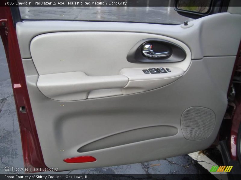 Majestic Red Metallic / Light Gray 2005 Chevrolet TrailBlazer LS 4x4