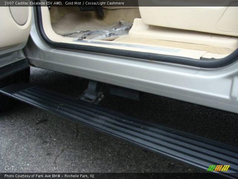Gold Mist / Cocoa/Light Cashmere 2007 Cadillac Escalade ESV AWD
