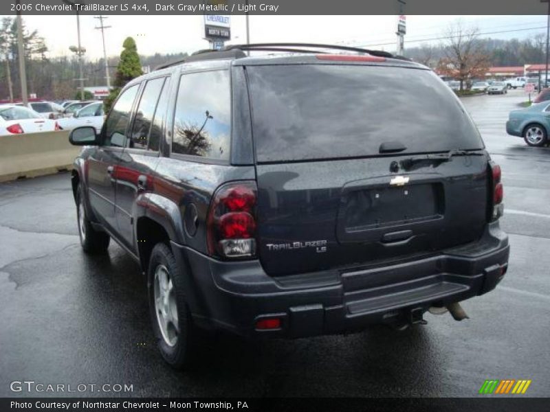 Dark Gray Metallic / Light Gray 2006 Chevrolet TrailBlazer LS 4x4