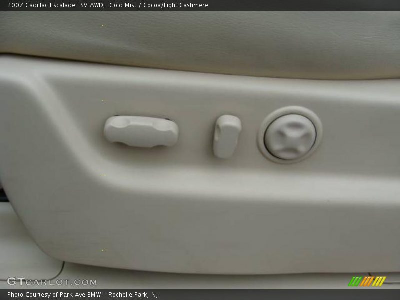 Gold Mist / Cocoa/Light Cashmere 2007 Cadillac Escalade ESV AWD