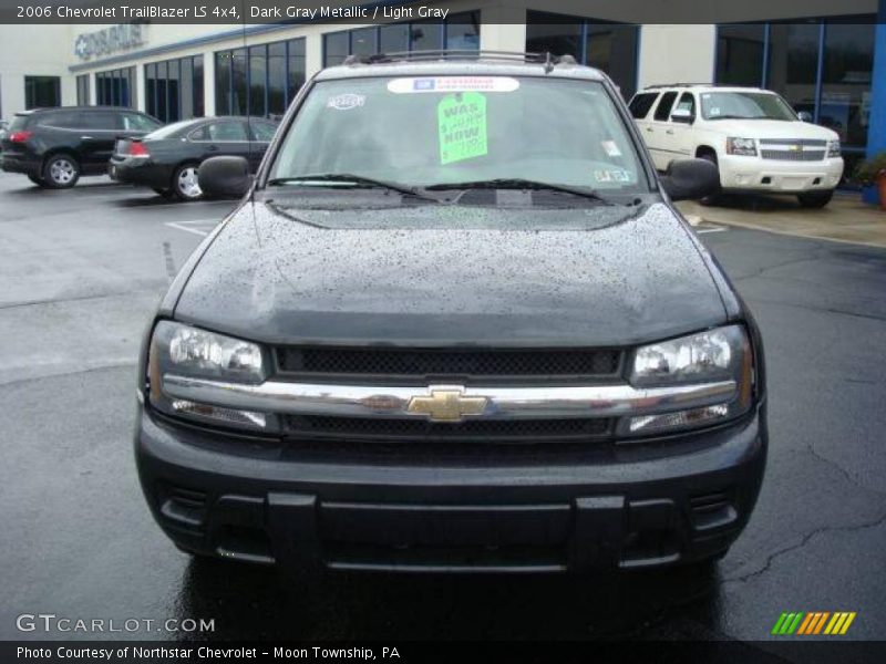 Dark Gray Metallic / Light Gray 2006 Chevrolet TrailBlazer LS 4x4