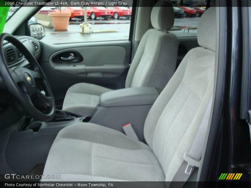 Dark Gray Metallic / Light Gray 2006 Chevrolet TrailBlazer LS 4x4