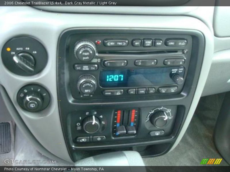 Dark Gray Metallic / Light Gray 2006 Chevrolet TrailBlazer LS 4x4