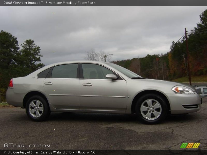 Silverstone Metallic / Ebony Black 2008 Chevrolet Impala LT