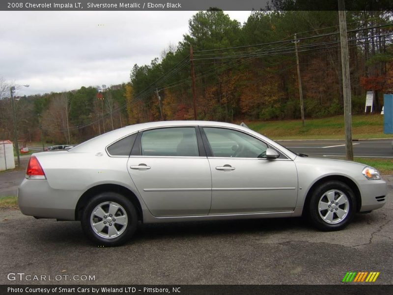 Silverstone Metallic / Ebony Black 2008 Chevrolet Impala LT
