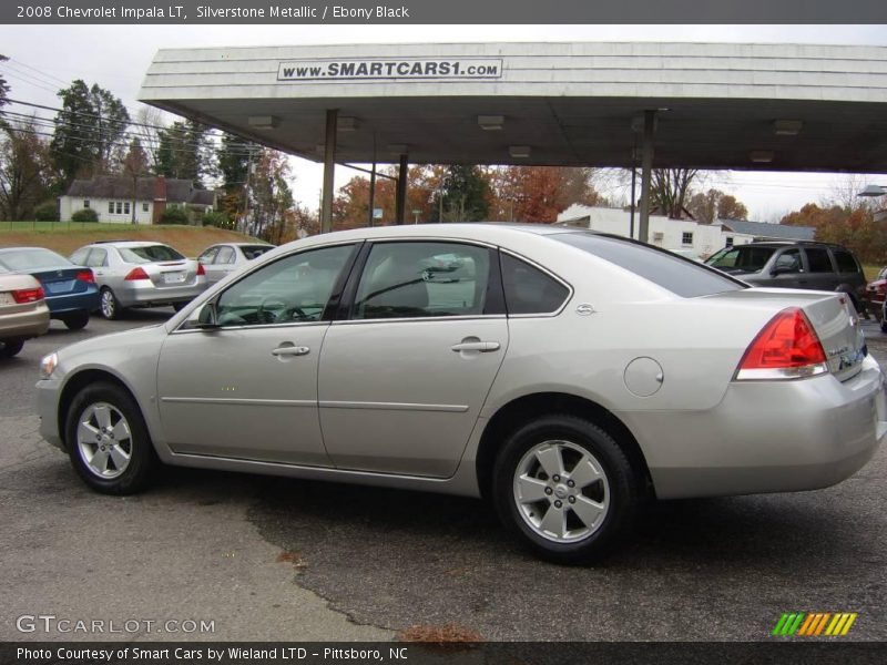 Silverstone Metallic / Ebony Black 2008 Chevrolet Impala LT